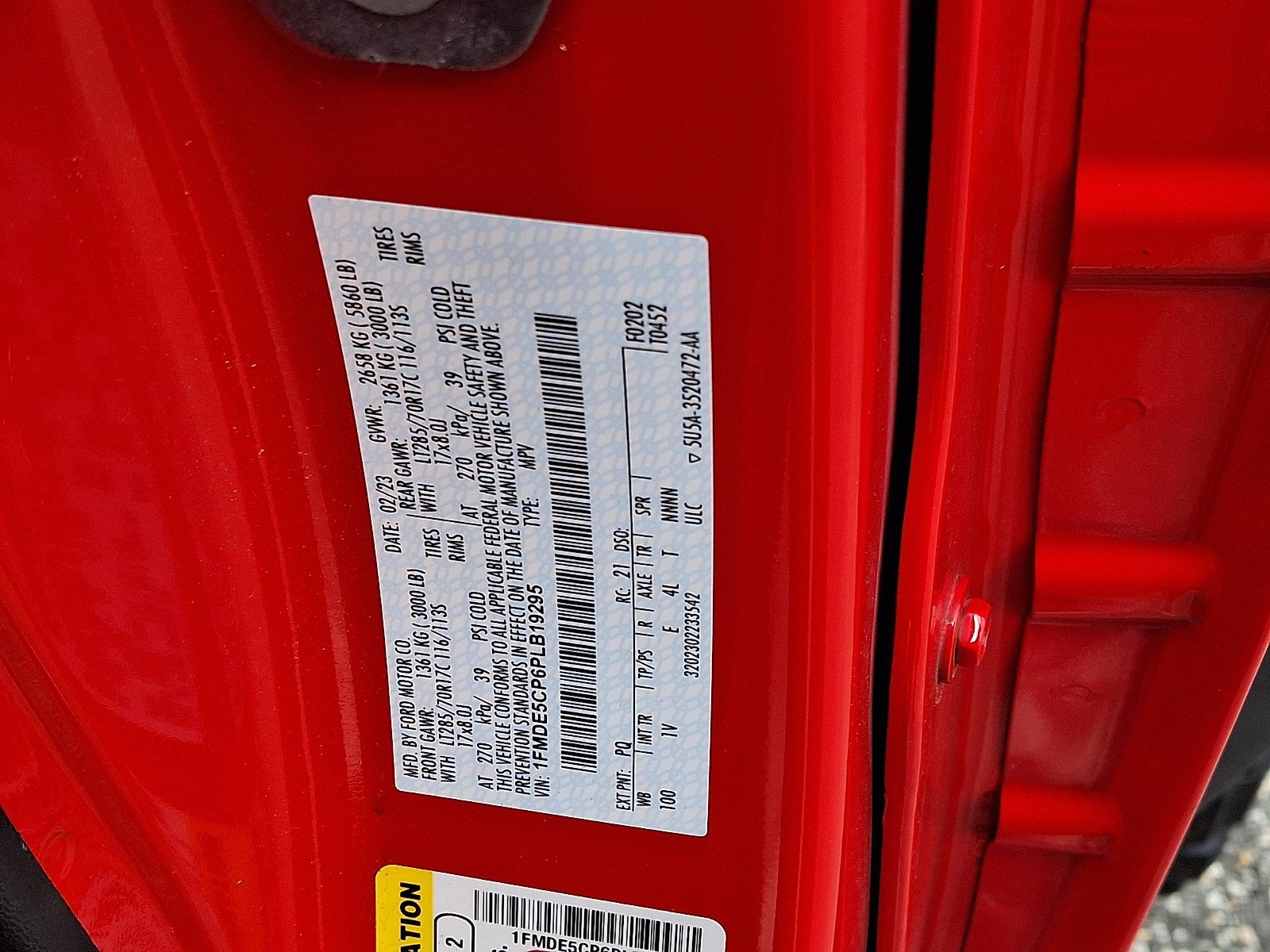 Certified 2023 Ford Bronco Badlands AWD/4WD image 26