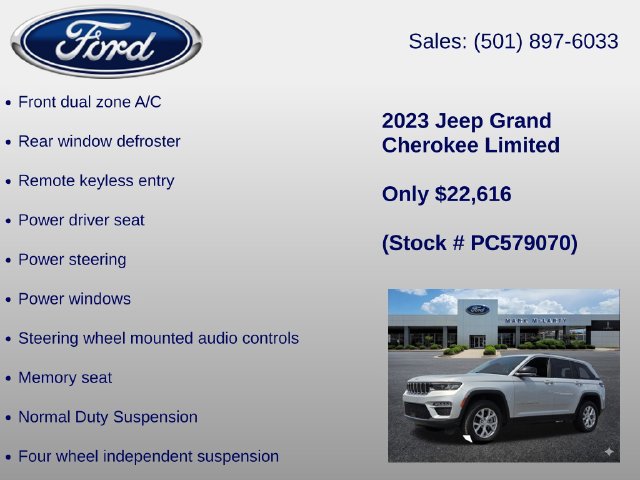 Used 2023 Jeep Grand Cherokee Limited RWD image 12