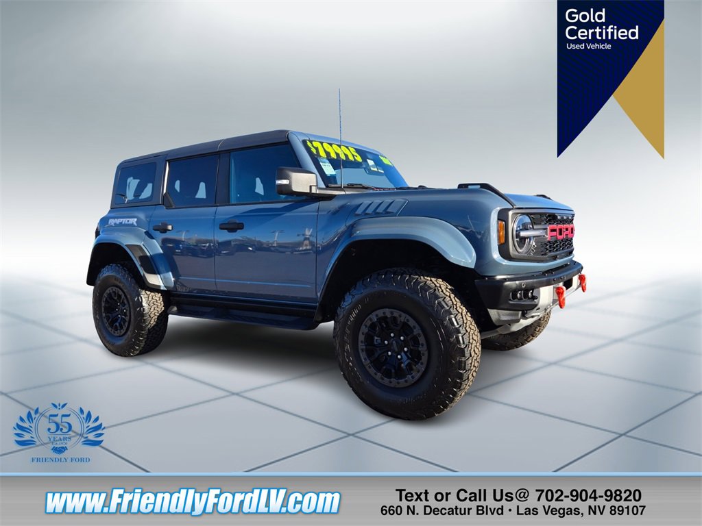 Certified 2024 Ford Bronco Raptor w/ Interior Carbon Fiber Pack 6 image 1