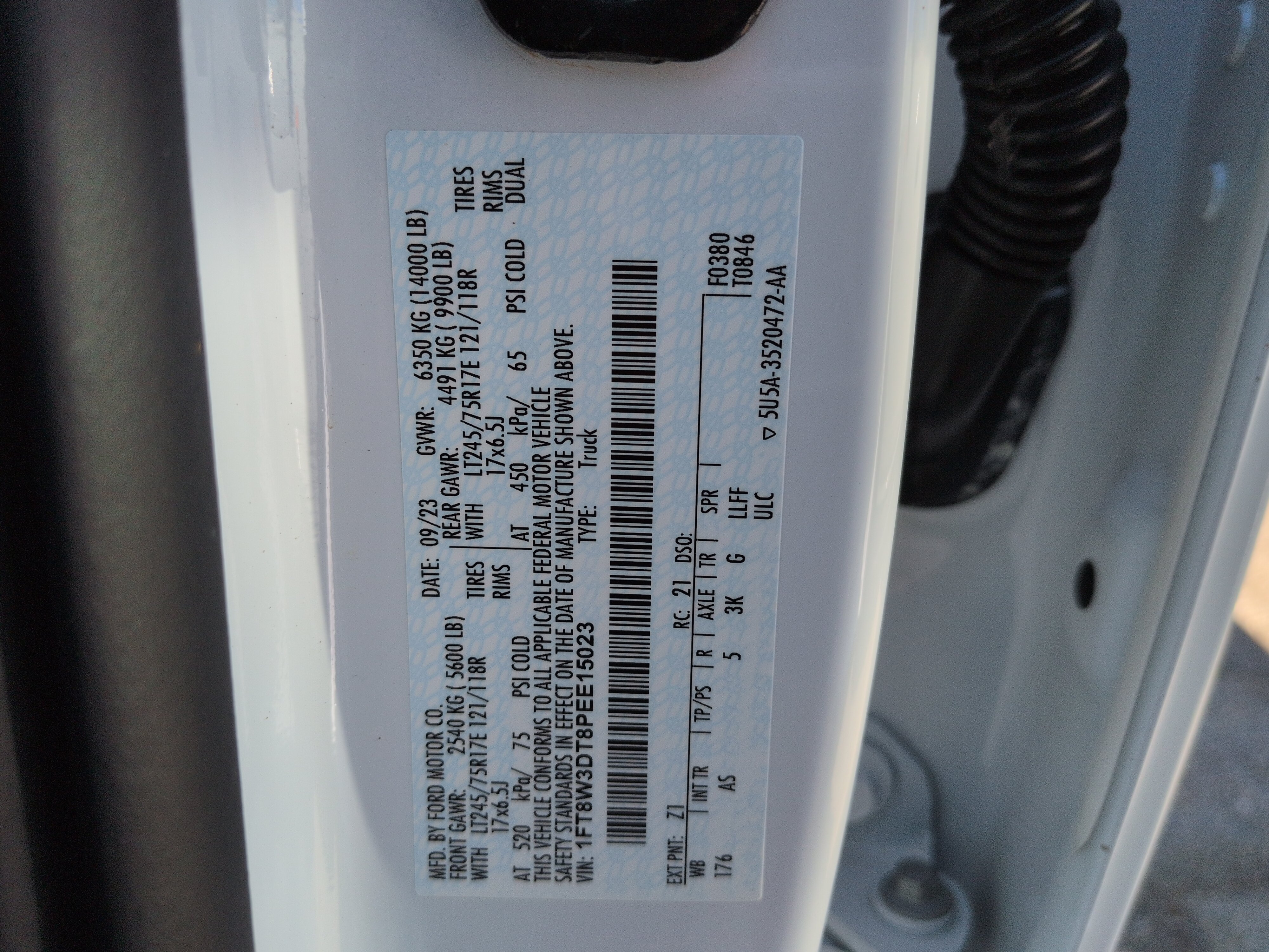 Certified 2023 Ford F350 XL AWD/4WD image 26