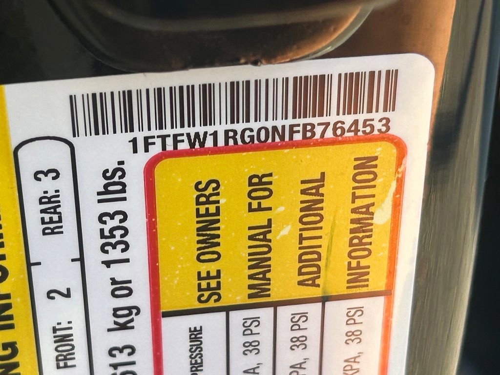 Certified 2022 Ford F150 Raptor w/ Equipment Group 801A High image 50