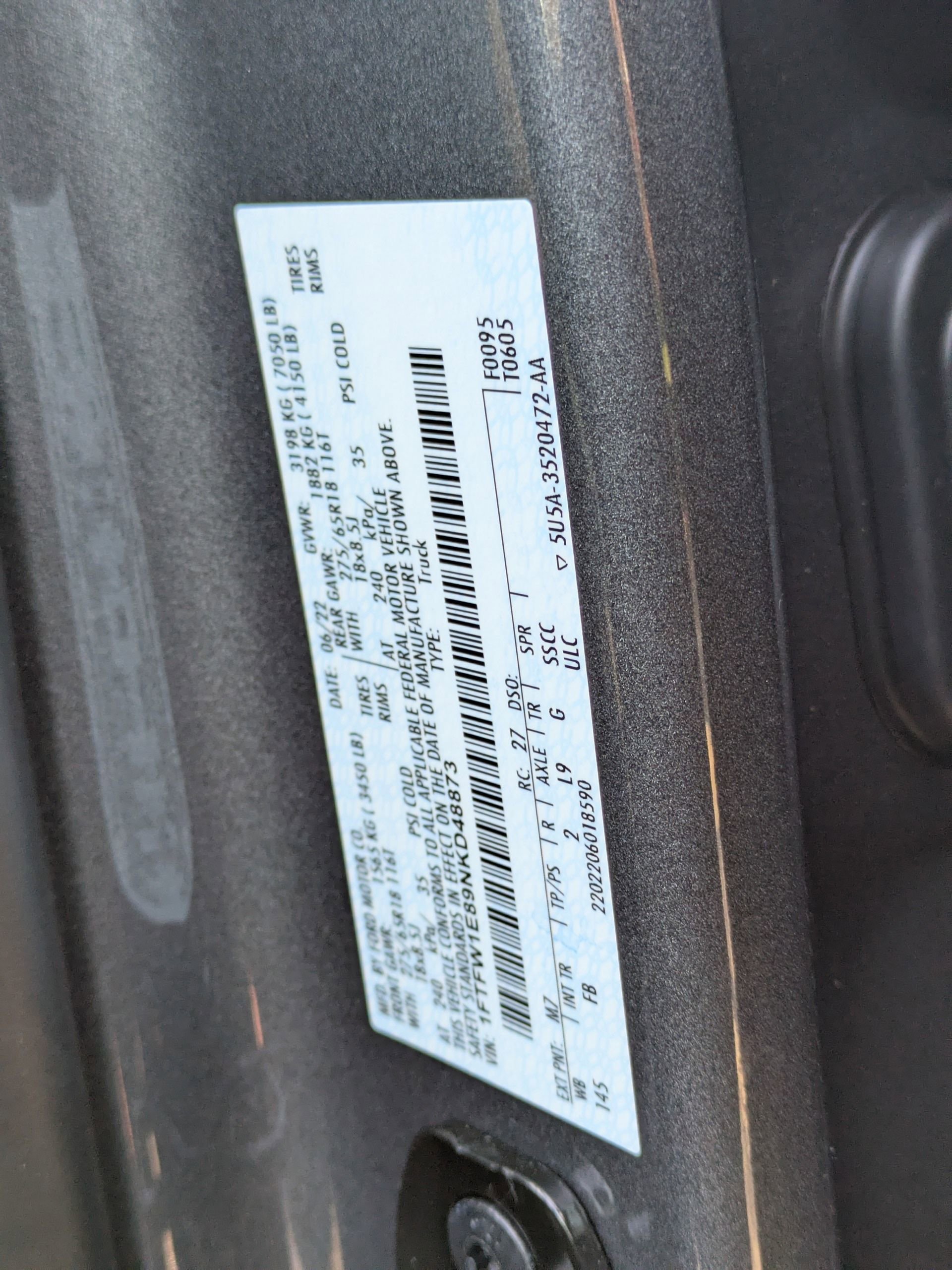 Certified 2022 Ford F150 XLT w/ Equipment Group 302A High image 40