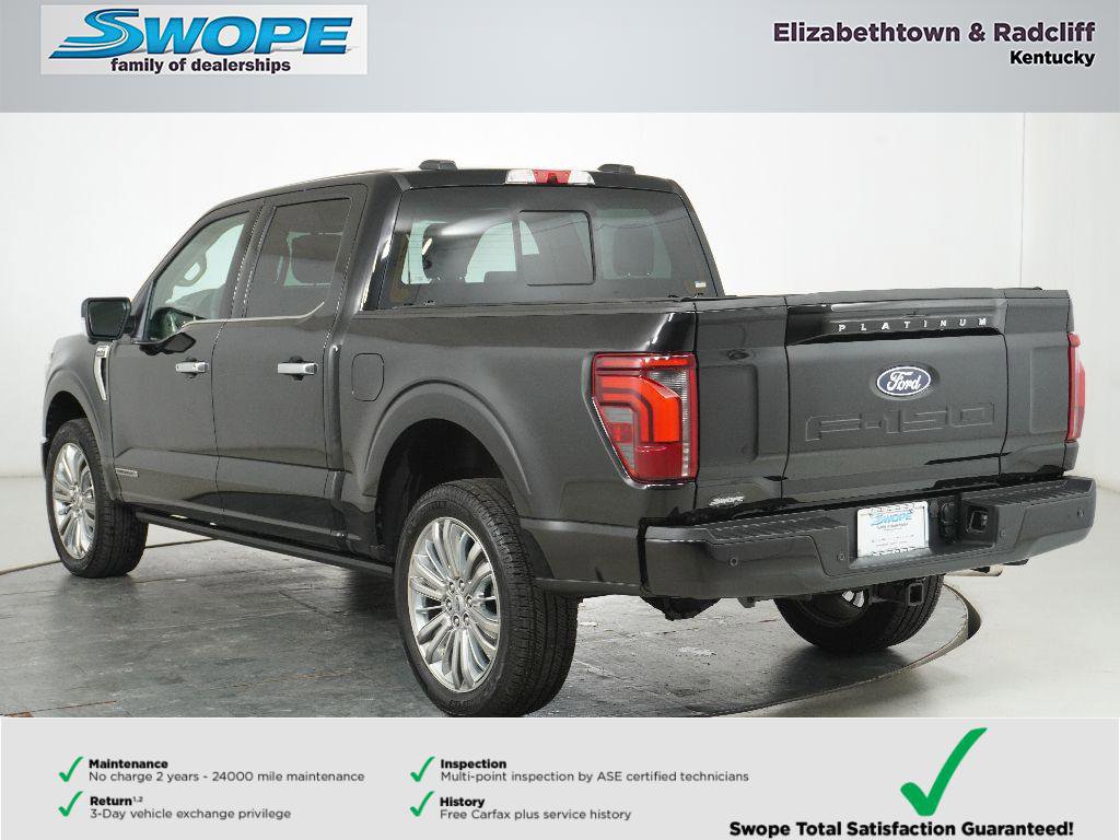 Certified 2025 Ford F150 Platinum w/ Equipment Group 703A Plus image 7