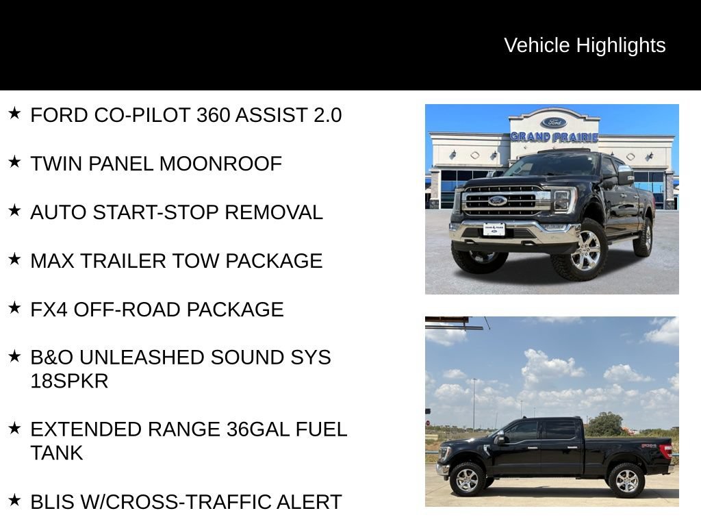 Certified 2023 Ford F150 Lariat w/ Equipment Group 502A High AWD/4WD image 5