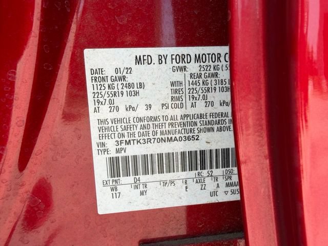 Certified 2022 Ford Mustang Mach-E Premium RWD image 24
