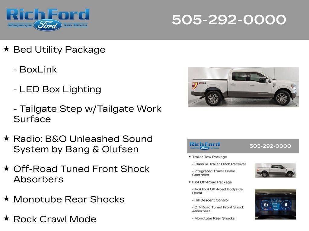 Certified 2023 Ford F150 King Ranch w/ Equipment Group 601A High AWD/4WD image 54