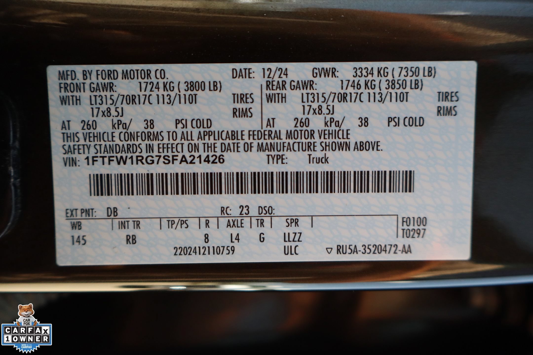 Certified 2025 Ford F150 Raptor AWD/4WD image 30