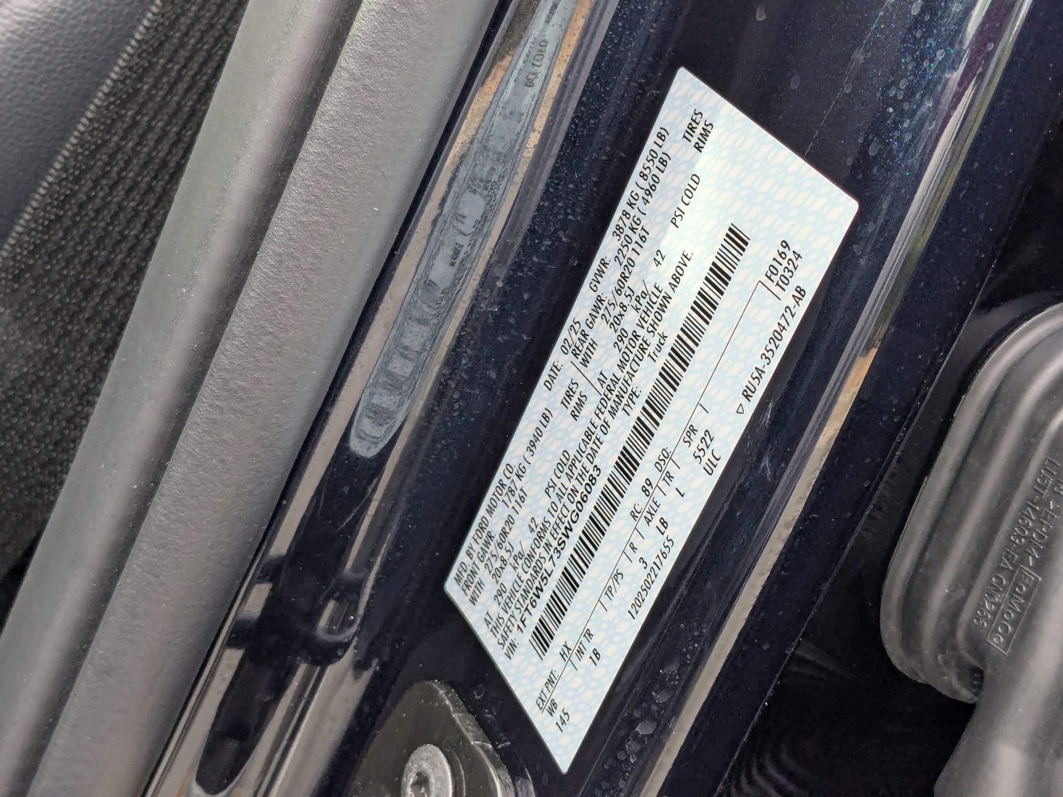 Certified 2025 Ford F150 Lightning Lariat w/ Max Trailer Tow Package image 49