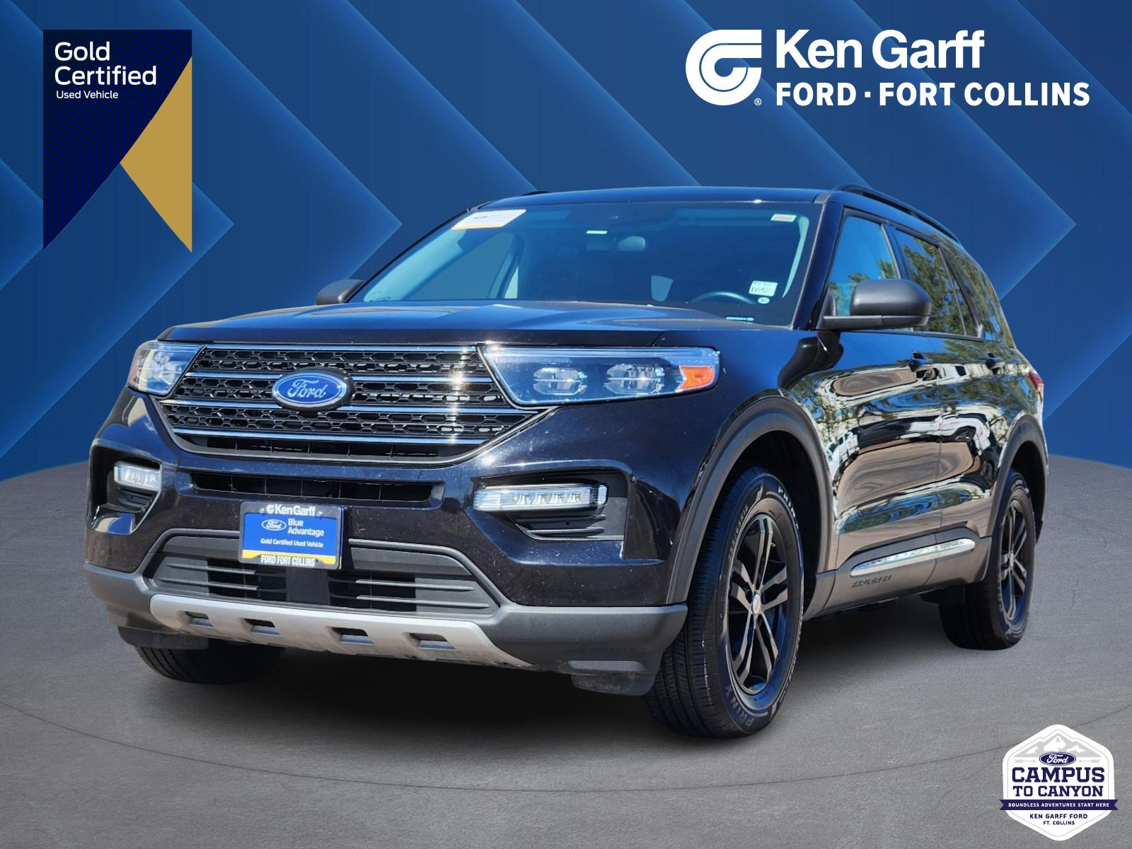 Certified 2024 Ford Explorer XLT w/ Equipment Group 202A AWD/4WD image 1