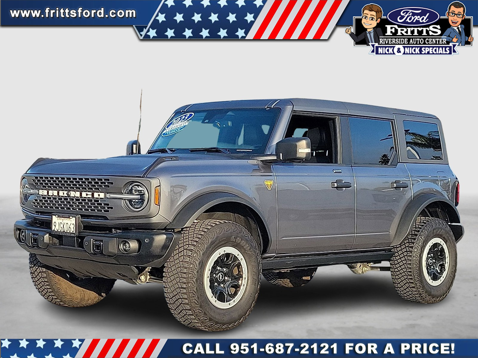 Certified 2023 Ford Bronco Badlands image 1