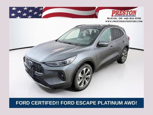 Certified 2025 Ford Escape Platinum