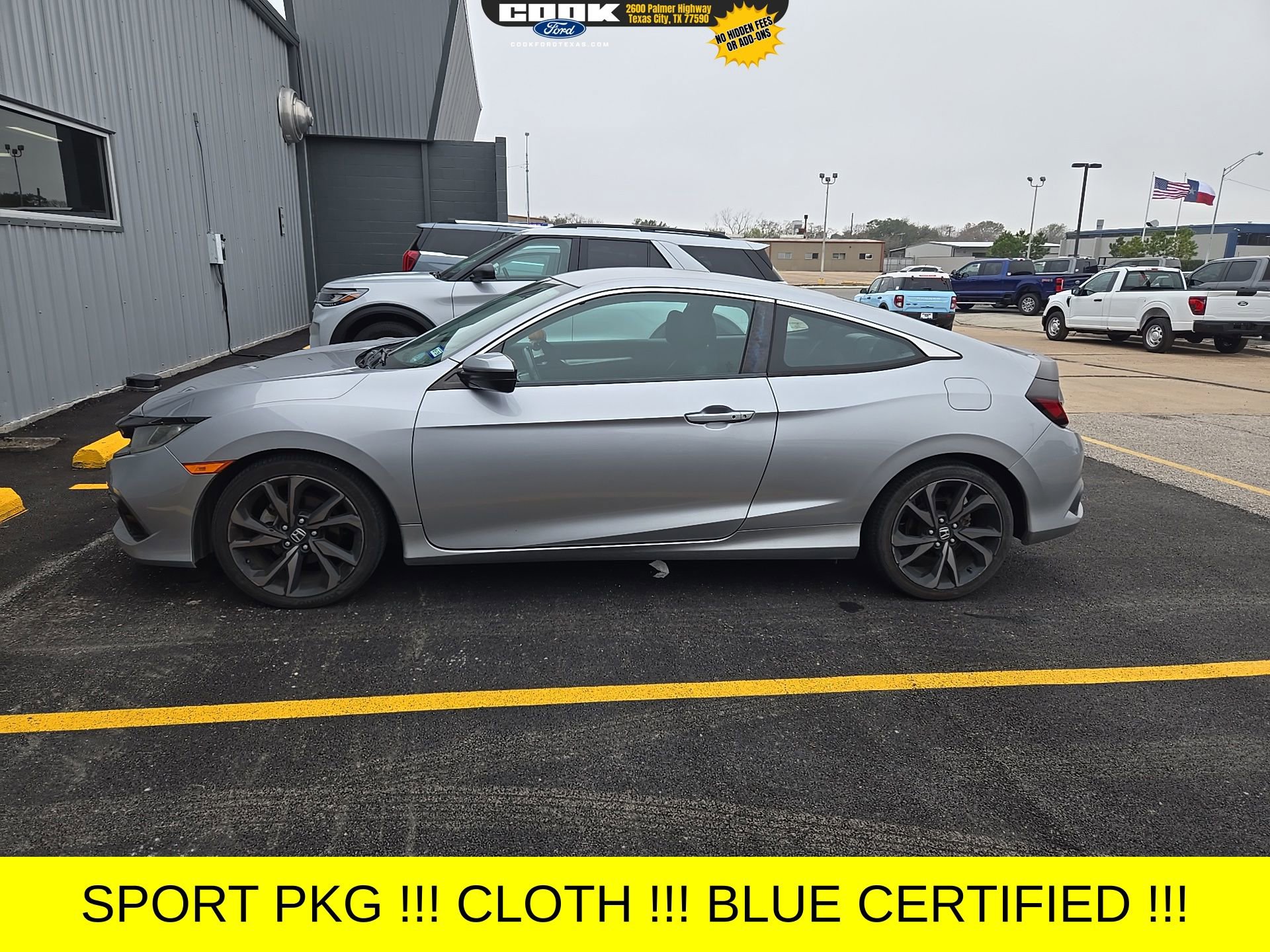 Used 2019 Honda Civic Sport image 2
