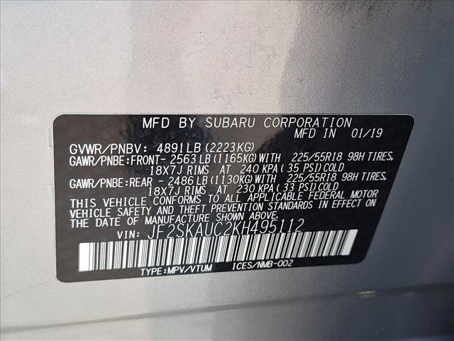 Used 2019 Subaru Forester Limited w/ Popular Package #3 AWD/4WD image 27
