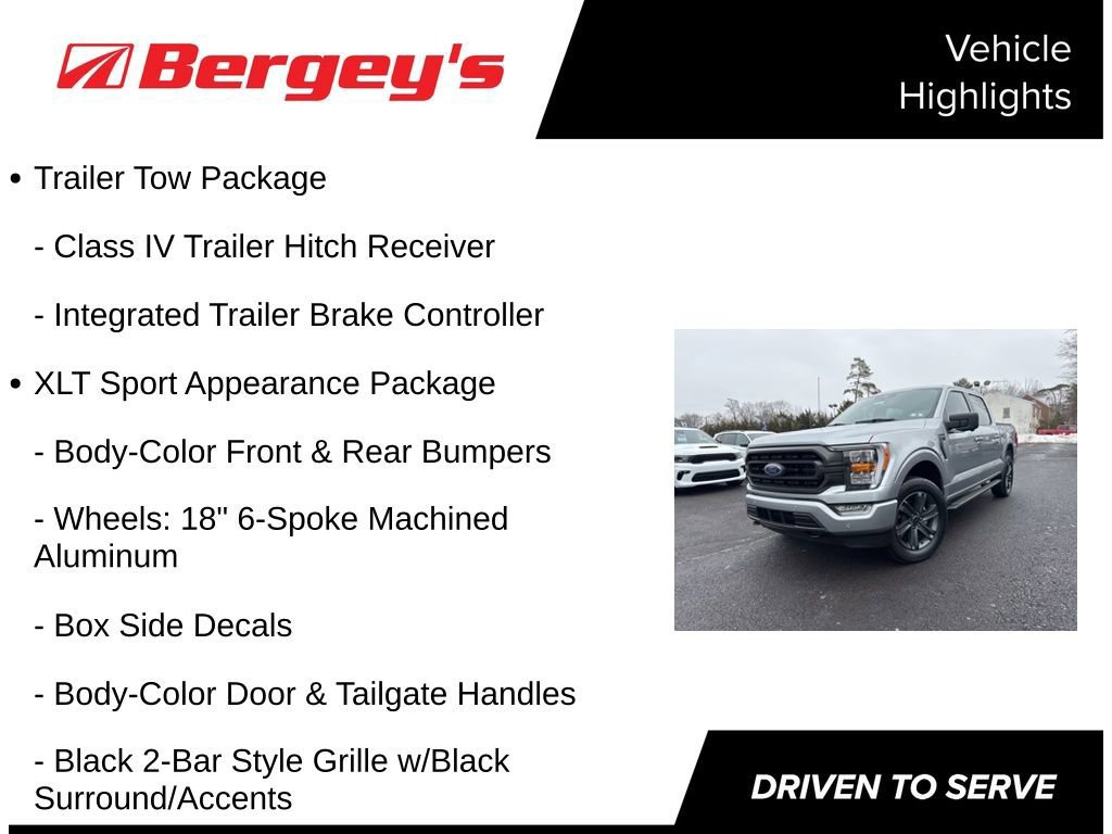 Certified 2023 Ford F150 XLT w/ Equipment Group 302A High image 8