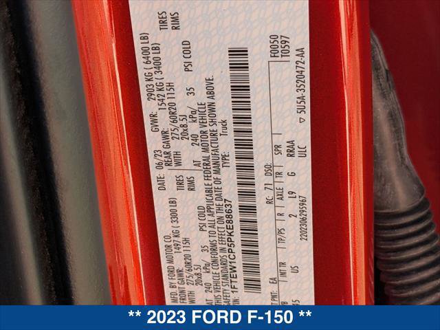 Certified 2023 Ford F150 XLT w/ Equipment Group 302A High image 23