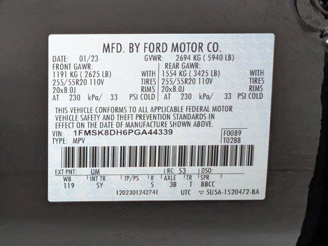 Certified 2023 Ford Explorer XLT w/ Equipment Group 202A AWD/4WD image 25