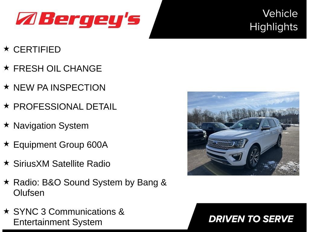 Certified 2020 Ford Expedition Platinum image 8