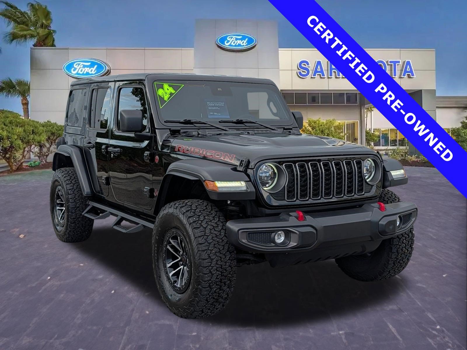 Used 2024 Jeep Wrangler Unlimited Rubicon w/ XTREMEE 35" Tire Package