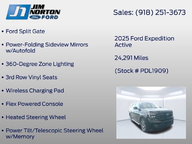 Certified 2025 Ford Expedition Active AWD/4WD image 17