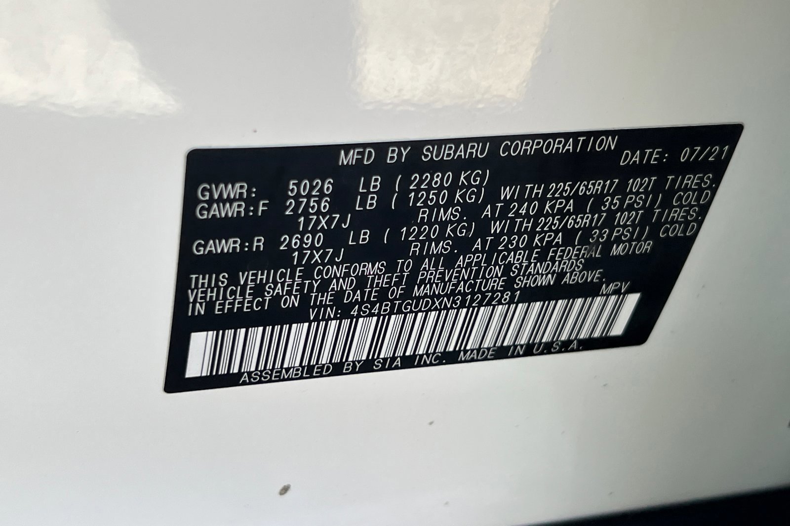 Used 2022 Subaru Outback Wilderness image 30