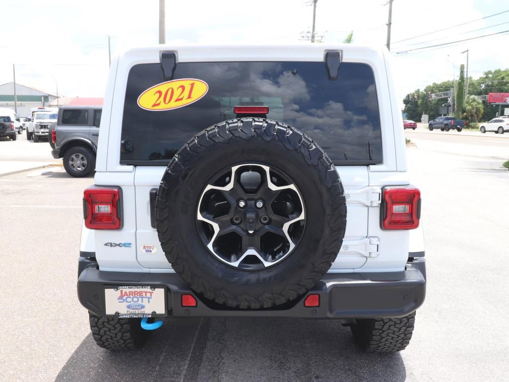 Used 2021 Jeep Wrangler Unlimited Rubicon 4xe w/ Cold Weather Group AWD/4WD image 13