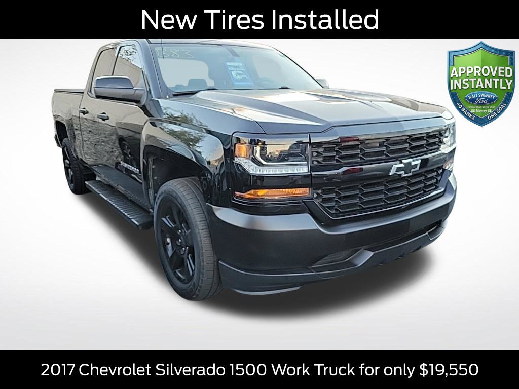 Used 2017 Chevrolet Silverado 1500 W/T w/ Black Out Edition