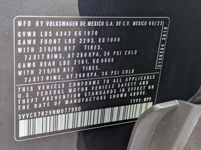 Used 2022 Volkswagen Taos S image 23