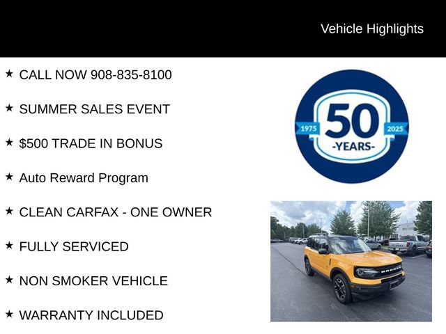 Certified 2022 Ford Bronco Sport Outer Banks AWD/4WD image 5