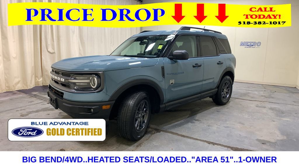 Certified 2023 Ford Bronco Sport Big Bend w/ Convenience Package image 2