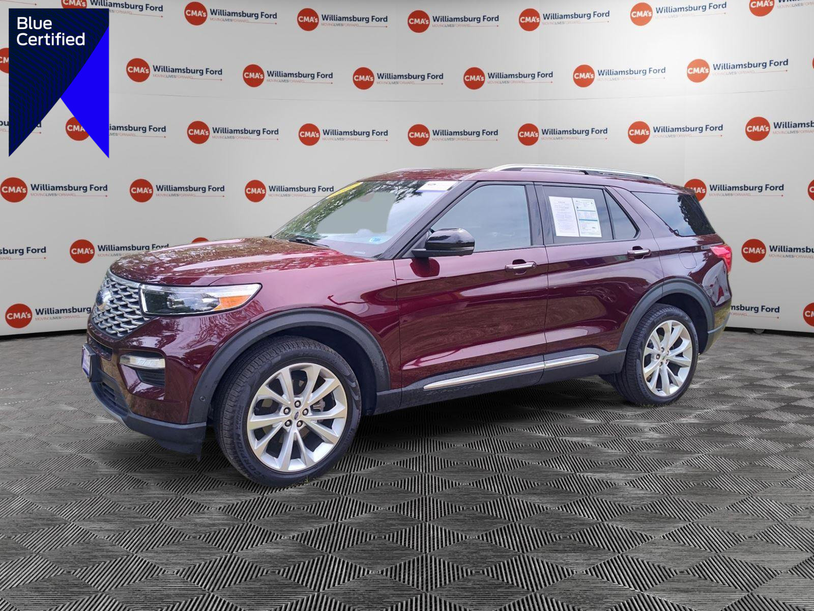Certified 2022 Ford Explorer Platinum w/ Equipment Group 601A