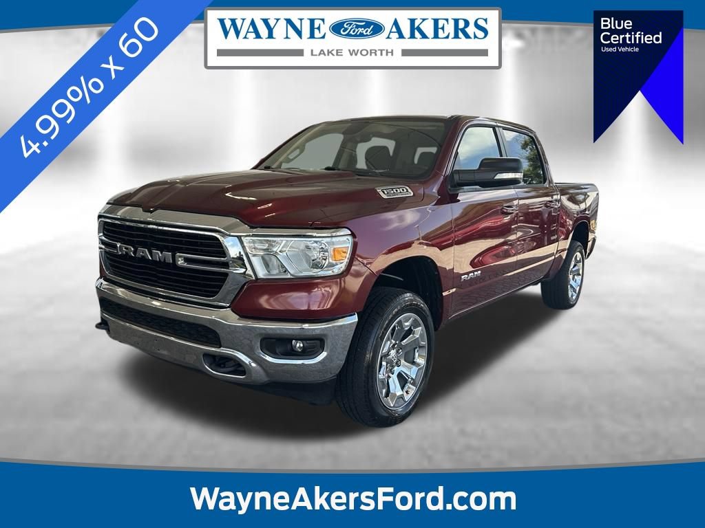 Used 2021 RAM 1500 Big Horn w/ Trailer Tow Group AWD/4WD image 1