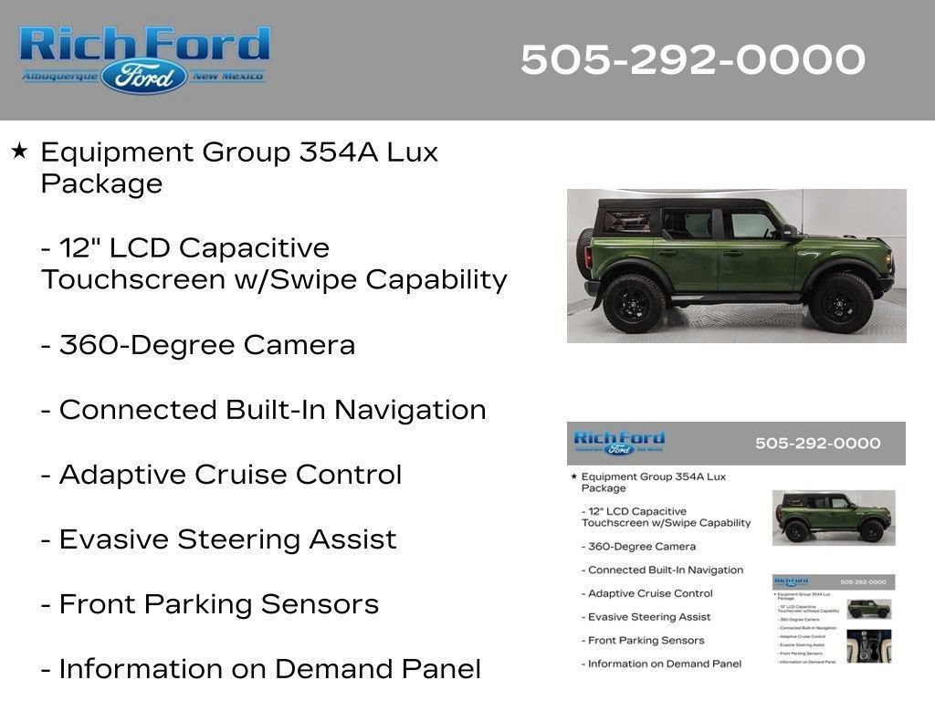 Certified 2023 Ford Bronco Wildtrak AWD/4WD image 34