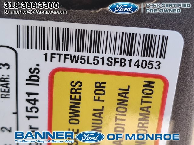 Certified 2025 Ford F150 Lariat w/ Equipment Group 501A Mid AWD/4WD image 15