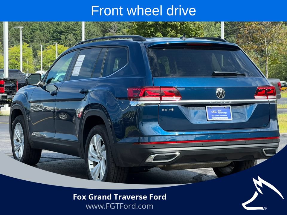 Used 2021 Volkswagen Atlas SE w/ Panoramic Sunroof Package FWD image 37