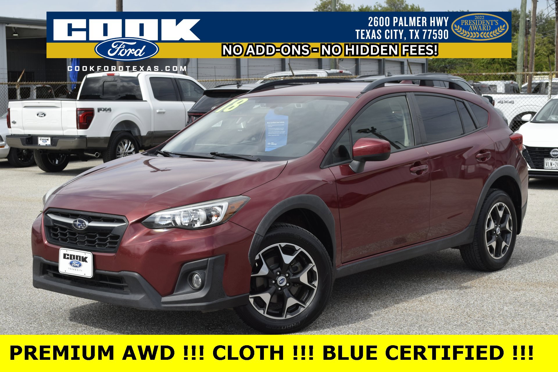 Used 2018 Subaru Crosstrek 2.0i Premium w/ Eyesight System