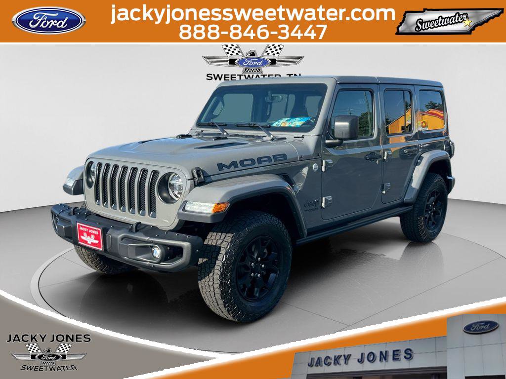 Used 2019 Jeep Wrangler Unlimited Sahara w/ Quick Order Package 24M Moab AWD/4WD image 1