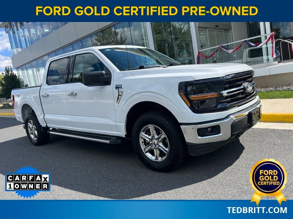Certified 2025 Ford F150 XLT w/ Equipment Group 301A Standard AWD/4WD image 1