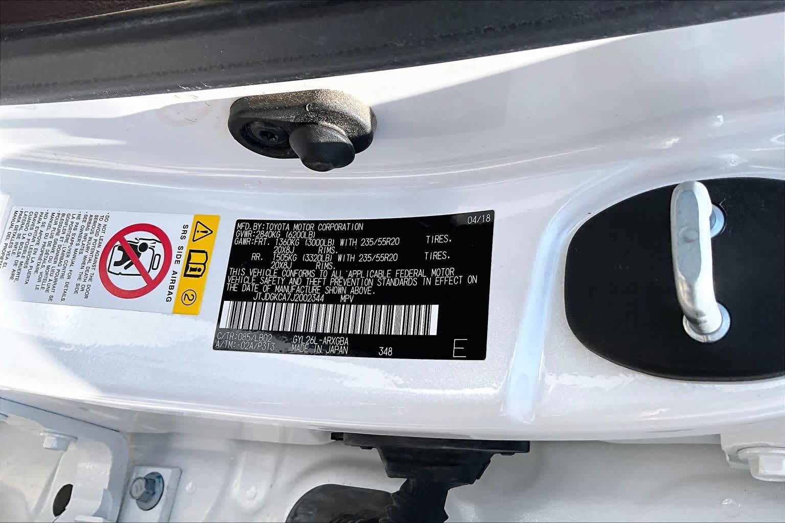 Used 2018 Lexus RX 450hL Premium w/ Premium Package AWD/4WD image 37