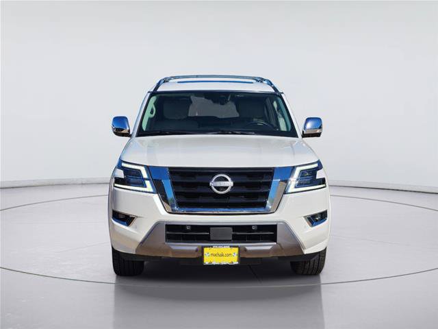 Used 2023 Nissan Armada Platinum w/ Captain's Chairs Package RWD image 2