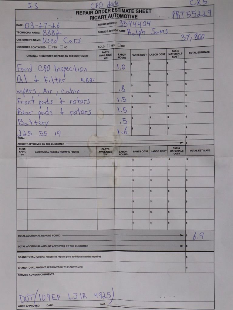 Used 2023 MAZDA CX-5 Carbon Edition image 12