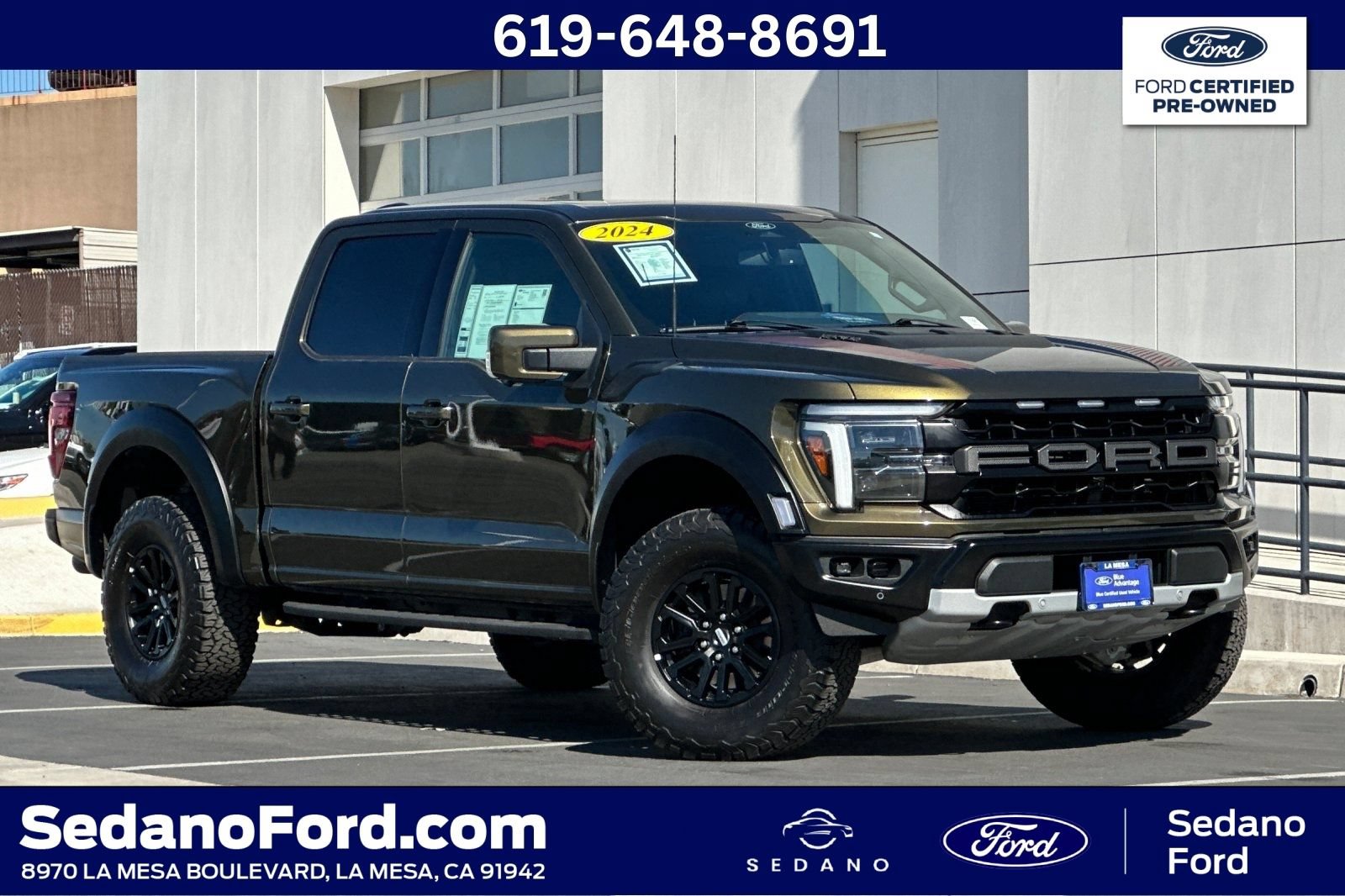 Certified 2024 Ford F150 Raptor AWD/4WD image 1