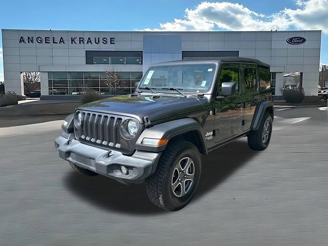 Used 2019 Jeep Wrangler Unlimited Sport S AWD/4WD video 3