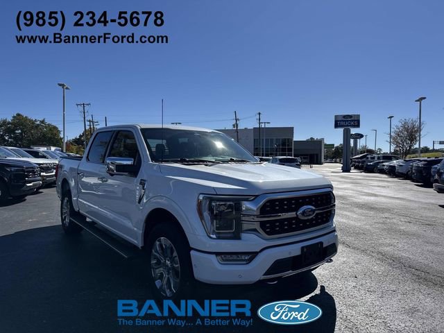 Certified 2023 Ford F150 Platinum w/ Equipment Group 701A High