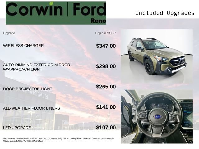 Used 2024 Subaru Outback Limited XT AWD/4WD image 3