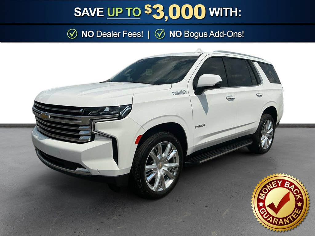 Used 2021 Chevrolet Tahoe High Country AWD/4WD image 1