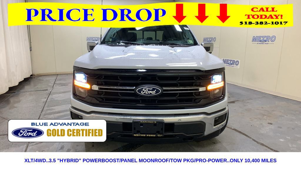 Certified 2025 Ford F150 XLT w/ Equipment Group 303A High image 9