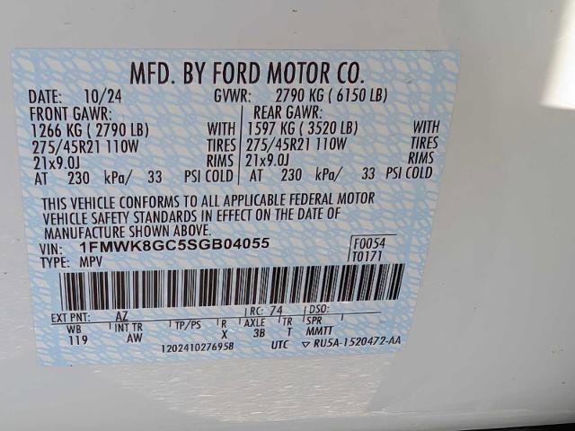 Certified 2025 Ford Explorer ST AWD/4WD image 35