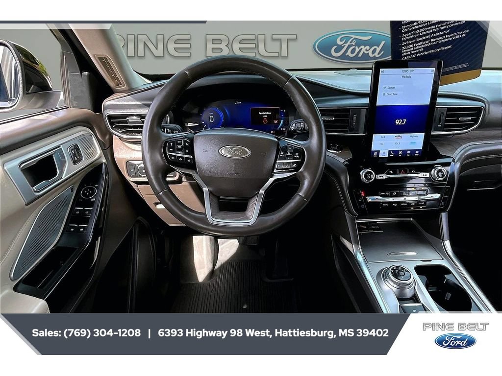 Certified 2022 Ford Explorer Platinum w/ Equipment Group 601A AWD/4WD image 5