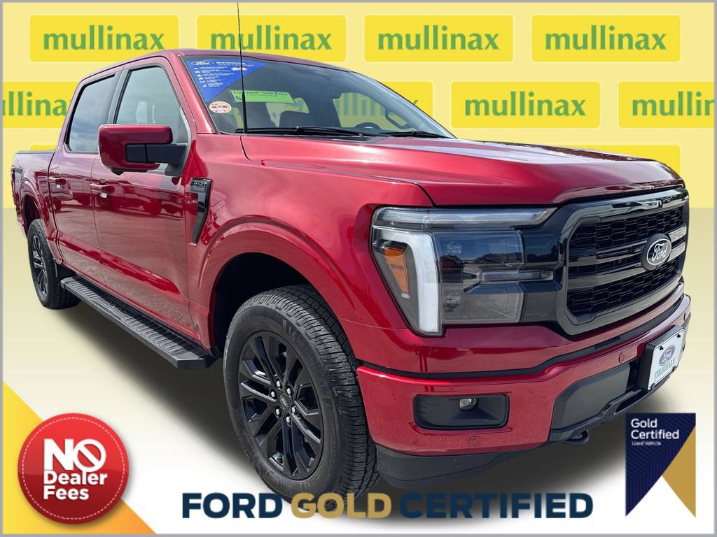 Certified 2025 Ford F150 Lariat w/ Equipment Group 501A Mid AWD/4WD 360° Tour