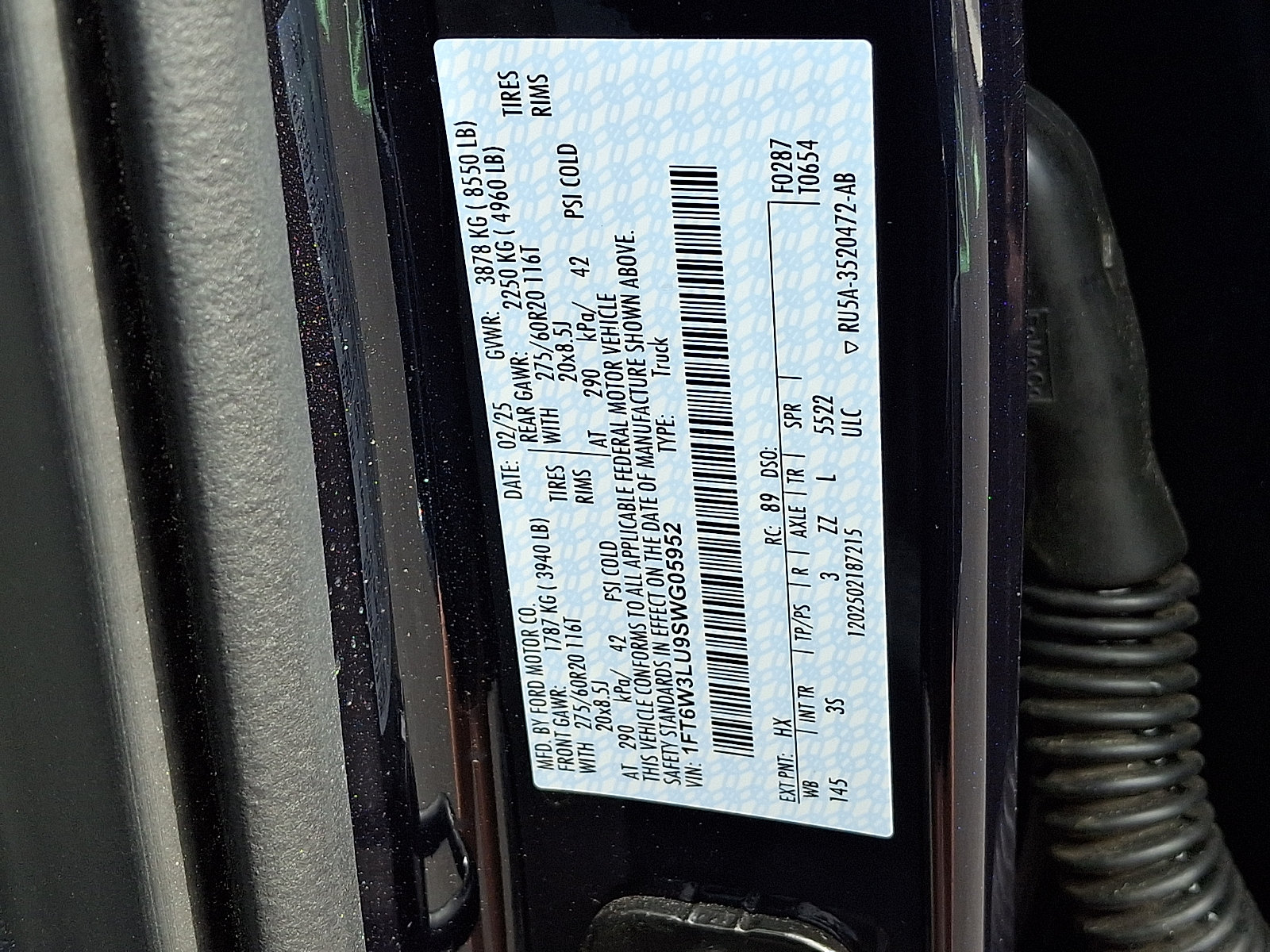 Certified 2025 Ford F150 Lightning Flash AWD/4WD image 28